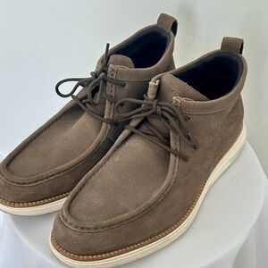 Cole Haan Men's Brown Suede Chukka boots